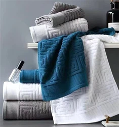 Hotel Collection Jacquard-pyyhkeet