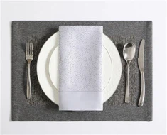 Hotelli Pehmeä polyesterilautasliina